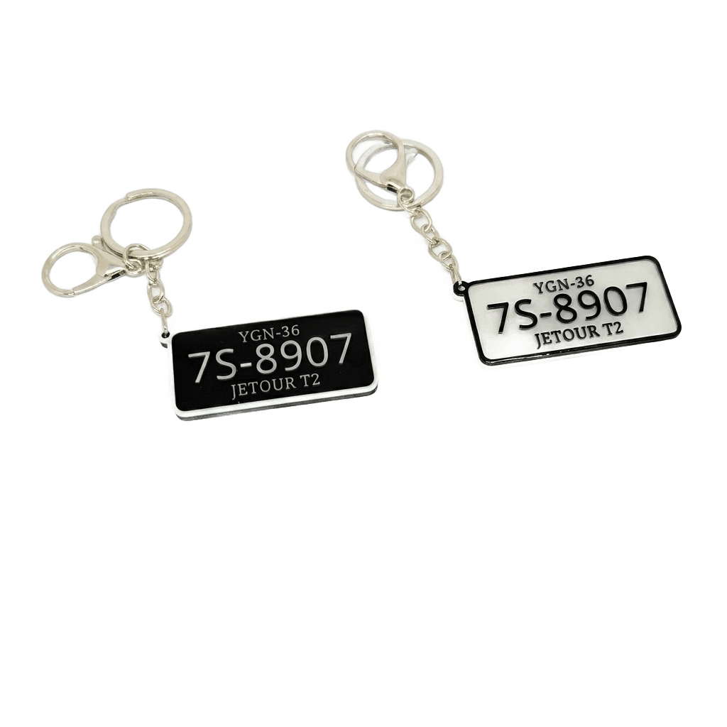 JETOUR T2 Plate — Black